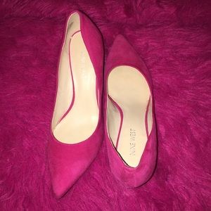 Nine West pink mine heels